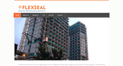 Desktop Screenshot of flexseal-indonesia.com